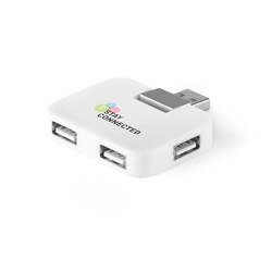 JANNES. HUB avec 4 ports USB-A en ABS