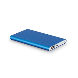 MARCET. Power bank Slim de 4 000 mAh en ABS recyclé (70 % rABS) et aluminium recyclé (30 % rAL)