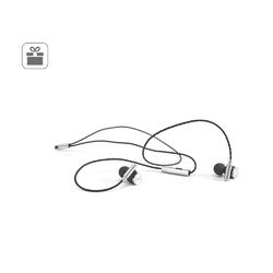 VIBRATION. Ecouteurs avec micro en metal et ABS