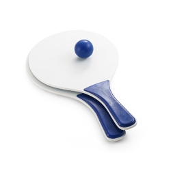 FILIPINAS. Raquettes de plage en MDF