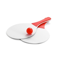 FILIPINAS. Raquettes de plage en MDF