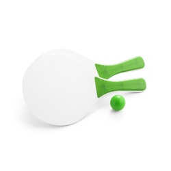 FILIPINAS. Raquettes de plage en MDF