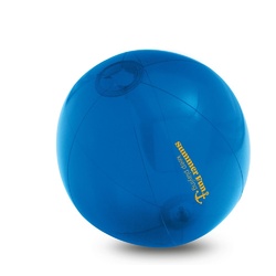 PECONIC. Ballon de plage gonflable en PVC translucide