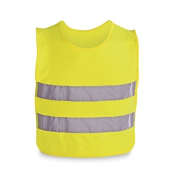 MIKE. Gilet réfléchissant pour enfant, 100 % polyester