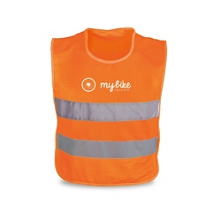 MIKE. Gilet réfléchissant pour enfant, 100 % polyester