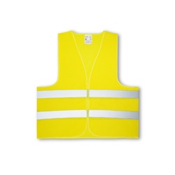 YELLOWSTONE. Gilet haute visibilité 100% polyester
