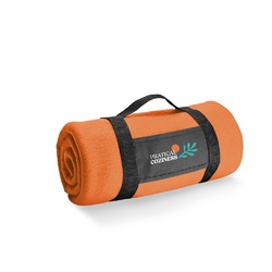 THORPE. Couverture polaire (180 g/m²) avec poignée amovible