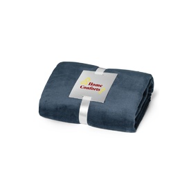 DYLEAF. Couverture polaire (240 g/m²) avec ruban pour carte de personnalisation