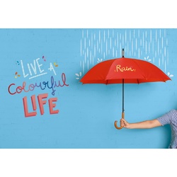 PATTI. Parapluie en polyester 190T avec ouverture automatique