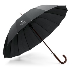 HEDI. Parapluie à 16 baleines en pongee 190T avec ouverture automatique