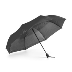 TOMAS. Parapluie pliable en polyester 190T avec ouverture automatique