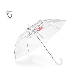 NICHOLAS. Parapluie POE transparent avec ouverture automatique
