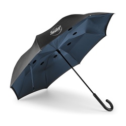 ANGELA. Parapluie réversible en pongee 190T