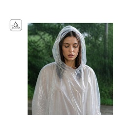 SANDRA. Poncho imperméable