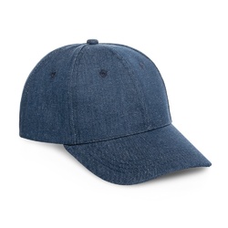 PHOEBE. Casquette en denim, coton et polyester (300 g/m²)