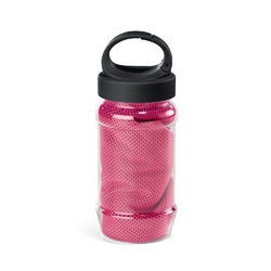 ARTX PLUS. Ensemble de bouteille en PP et PET et serviette de sport en polyamide et polyester