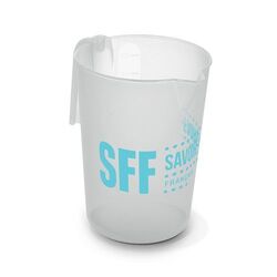 PICHET, POT, EN POLYPROPYLENE (PP) 200 cl RAS BORD