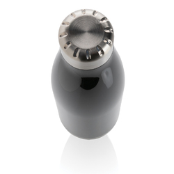 Bouteille d'eau étanche avec bouchon en acier