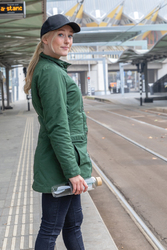 Casquette 6 panneaux en coton recyclé 280gr IMPACT