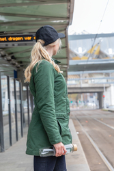 Casquette 6 panneaux en coton recyclé 280gr IMPACT