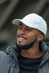 Casquette 6 panneaux en coton recyclé 280gr IMPACT