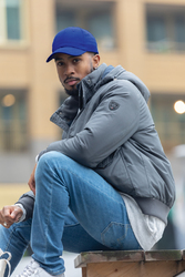 Casquette 6 panneaux en coton recyclé 280gr IMPACT