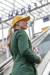 Casquette 6 panneaux en coton recyclé 280gr IMPACT