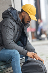 Casquette 6 panneaux en coton recyclé 280gr IMPACT