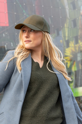 Casquette 6 panneaux en coton recyclé 280gr IMPACT