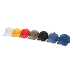 Casquette 5 panneaux en coton recyclé 280gr IMPACT