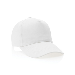 Casquette 5 panneaux en coton recyclé 280gr IMPACT