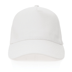 Casquette 5 panneaux en coton recyclé 280gr IMPACT