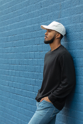 Casquette 5 panneaux en coton recyclé 280gr IMPACT