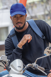 Casquette 5 panneaux en coton recyclé 280gr IMPACT