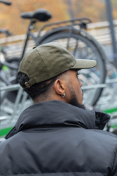 Casquette 5 panneaux en coton recyclé 280gr IMPACT