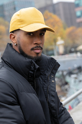 Casquette 5 panneaux en coton recyclé 280gr IMPACT