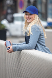 Casquette 6 panneaux en coton recyclé 190gr IMPACT