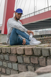 Casquette 6 panneaux en coton recyclé 190gr IMPACT