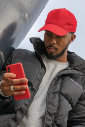 Casquette 5 panneaux en coton recyclé 190gr IMPACT