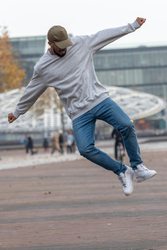 Casquette 5 panneaux en coton recyclé 190gr IMPACT