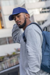 Casquette 5 panneaux en coton recyclé 190gr IMPACT