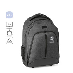 EINDHOVEN. Sac à dos trolley pour ordinateur portable 15'6'' en polyester 600D