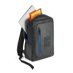 OSASCO. Sac à dos pour ordinateur portable 15'' en polyester recyclé 600D haute densité