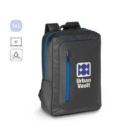 OSASCO. Sac à dos pour ordinateur portable 15'' en polyester recyclé 600D haute densité