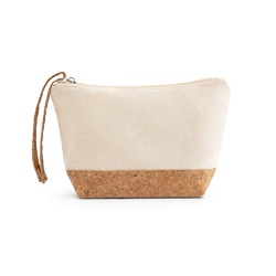 BLANCHETT. Trousse de toilette 100% coton et liège