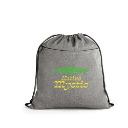 CHANCERY. Sac à cordelettes en coton recyclé (70%), polyester (30% rPET) (140 g/m²)