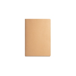 ALCOTT A5. Bloc-notes A5 à couverture cartonnée (250 g/m²) et pages unies