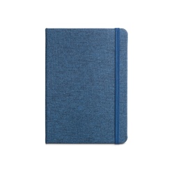 BOYD. Bloc-notes de notes A5 en polyester recyclé (100% rPET) avec pages lignées