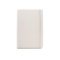 BOYD. Bloc-notes de notes A5 en polyester recyclé (100% rPET) avec pages lignées