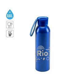 RIO. Bouteille / Gourde en aluminium recyclé (100 % rAL) avec bouchon en PP 660 ml